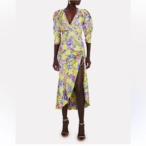 NWT FOR LOVE & LEMONS
Casia Floral Midi Dress  size XS